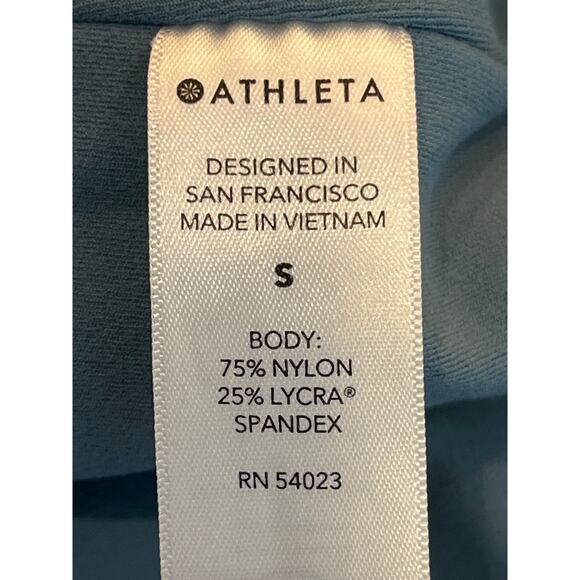 Athleta Elation Pirouette 7/8 Legging Slate Blue Size Small - Picture 7 of 9
